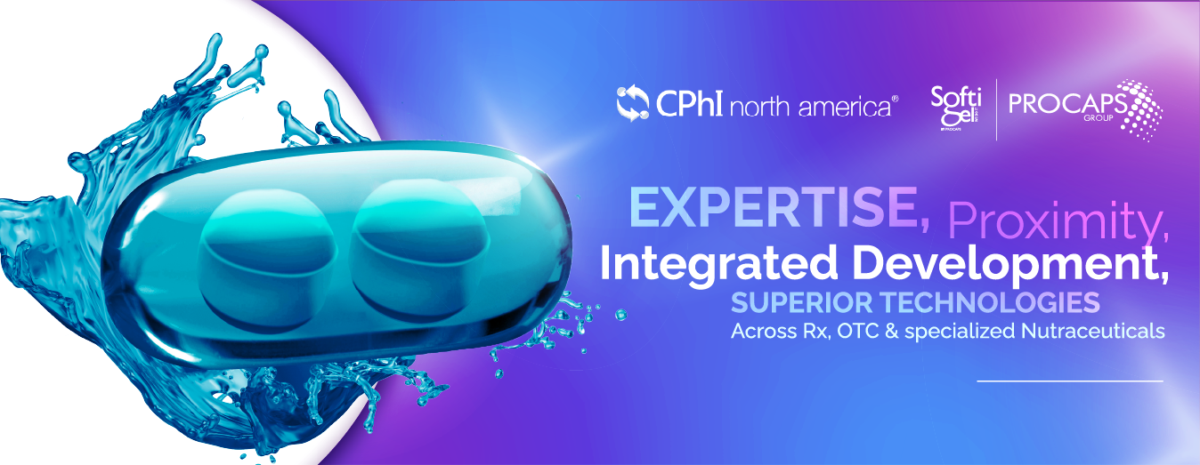 Learn all about Sofgen® by Procaps’ participation at  CPhI NORTH AMERICA 2022